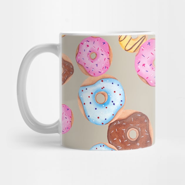 Donut pattern by RosanneCreates